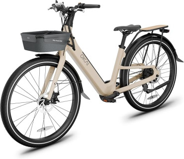 OKAI Stride Electric Bike, 25mph Power by 750W Motor, Removable Battery Up to 40 Miles, Electric Bicycle for Adults with 3 Pedal-Assist Levels
