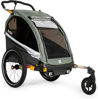 Burley D’Lite X, 1 and 2 Seat Kid Bike Trailer & Stroller