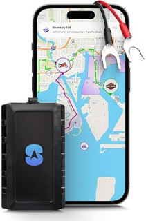Spytec GPS Motorcycle Tracker - Waterproof Real-Time Tracking w/ 5 Second Updates - Ideal Hard-Wired GPS Tracking for Mopeds, Scooters, Boats, ATVs - Anti Theft Movement Alert - Low Cost Plan