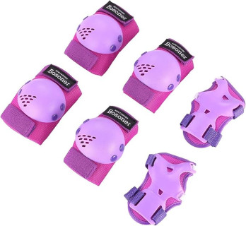 BOSONER Kids/Youth Knee Pads Elbow Pads Wrist Guards Set for 3-15 Years, Child Protective Gear Set for Roller Skates, Cycling, BMX Bike, Skateboard, Inline Skating, Scooter Riding Sports…
