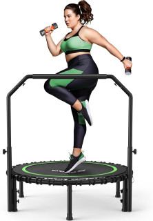 BCAN 450/550 LBS Foldable Mini Trampoline, 40