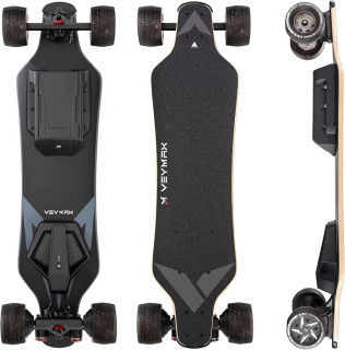 X4/Cejour Electric Skateboard with Remote, 29 Mph Top Speed, 1100W Hub Motor, Electric Longboard for Adults ＆ Teens Beginners