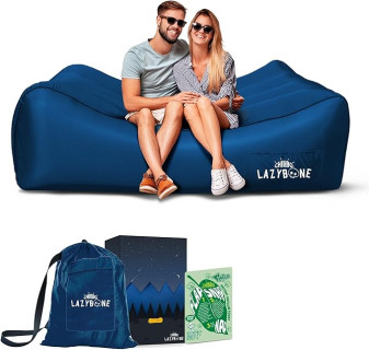 Chillbo Inflatable Couch – Cool Inflatable Chair. Upgrade Your Camping Accessories. Easy Setup is Perfect for Hiking Gear, Beach Chair and Music Festivals.