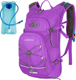 Hydration Backpack 18L with Water Bladder 2L Hiking Water Backpack Women Men Lightweight Hydration Pack for Cycling