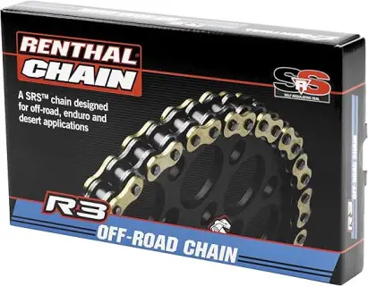 Renthal R3-3 SRS 520 Off-Road Chain-120, Gold