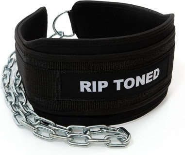 Rip Toned Dip Belt for Weight lifting, Pull Ups, Dips, Chin Ups - 36