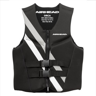 Airhead Orca Neoprene Kwik-Dry Neolite Life Jacket, USCG Approved Adult, Youth and Child Sizes