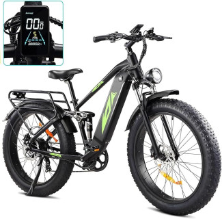 Electric Bike for Adults 1000W, 48V 17.5AH Battery Adult Electric Bicycles, 26