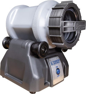 Frankford Arsenal Platinum Series Rotary Tumbler Lite with Clear Viewing Window and Leakproof Seal for Cleaning and Polishing During Reloading