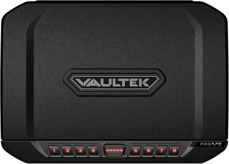 VAULTEK Essential Series Quick Access Handgun Safe with Auto Open Lid Pistol Safe Rechargeable Lithium-ion Battery (PRO VE) (Full Size)