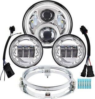 7 inch Motorcycle LED Headlight 4.5