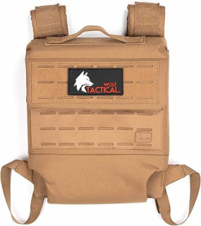 WOLF TACTICAL Weighted Backpack Rucking Backpack for Weight Plates Rucksack for Running Walking Strength Training