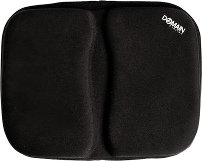 Bike Seat Cushion for Recumbent Bike - Pad Gel Exercise Bike Seat Cover for Recumbent Bike Seat, Stationary Spin Bicycle Seat, Women and Men, 39.37 x 29.21 cm