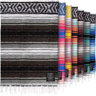 Authentic Extra Large Mexican Blanket - 70