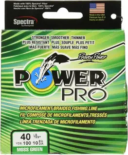 Power Pro Spectra Moss Green Braided Line