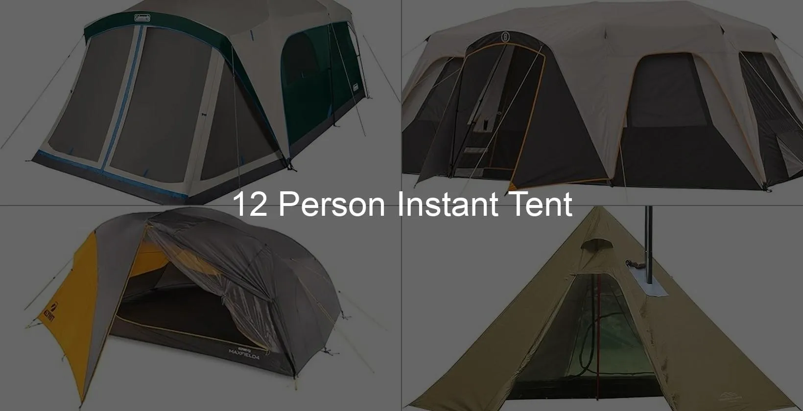 Photo of 12 Person Instant Tent