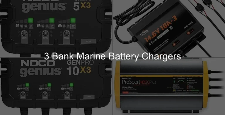 Photo of 3 Bank Marine Battery Chargers