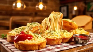 3-Cheese Garlic Bread Recipe Photo