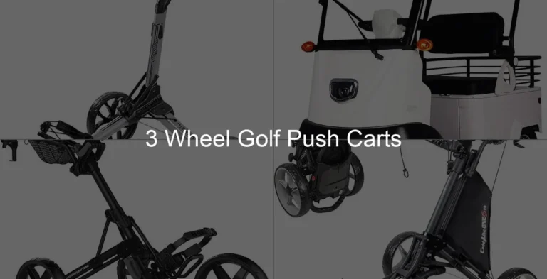 Photo of 3 Wheel Golf Push Carts