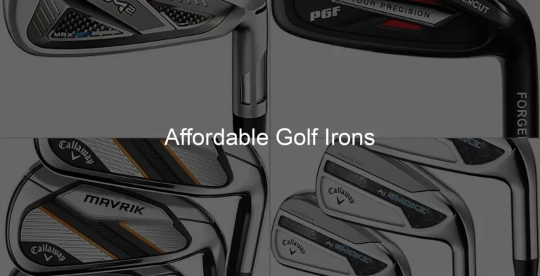 Photo of Affordable Golf Irons
