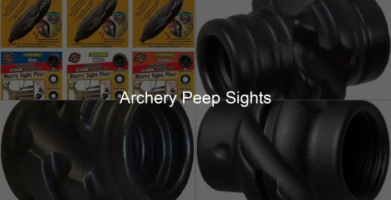 Photo of Archery Peep Sights