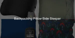 Photo of Backpacking Pillow Side Sleeper