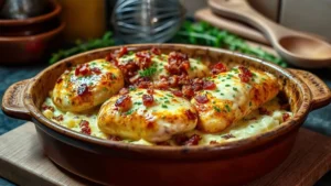 Bacon Ranch Chicken Bake Recipe Photo