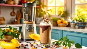 Banana And Chocolate Smoothie Recipe Photo