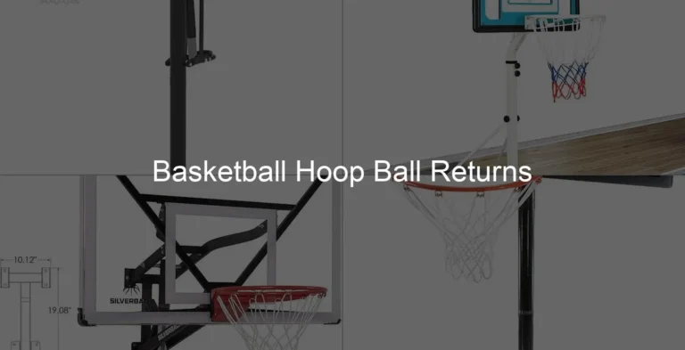 Photo of Basketball Hoop Ball Returns