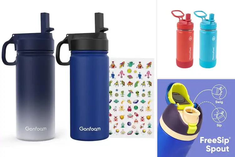Detailed view of 10 Best 16 Ounce Kids Water Bottles for School and Play