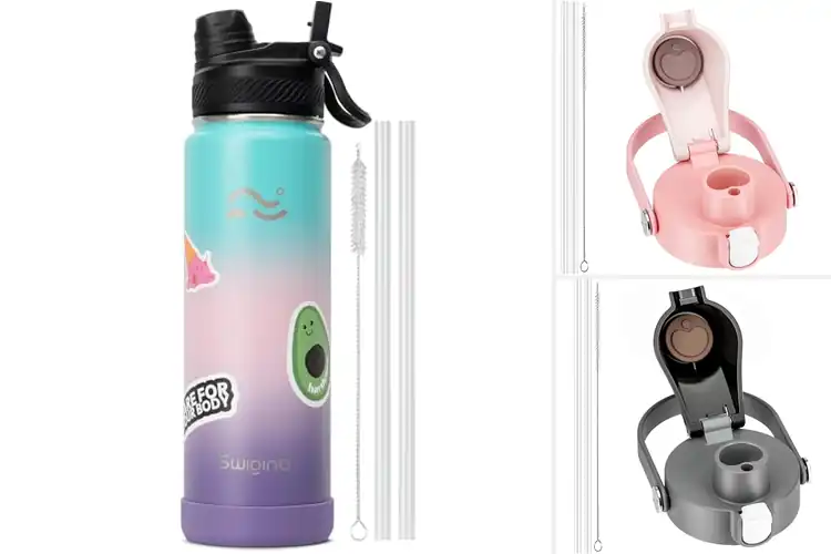Detailed view of Best 2 In 1 FreeSip Water Bottles: Stay Hydrated in Style