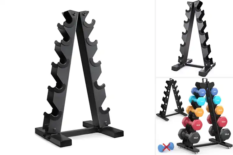 Detailed view of 10 Best A-Frame Dumbbell Racks: Save Space & Boost Workouts