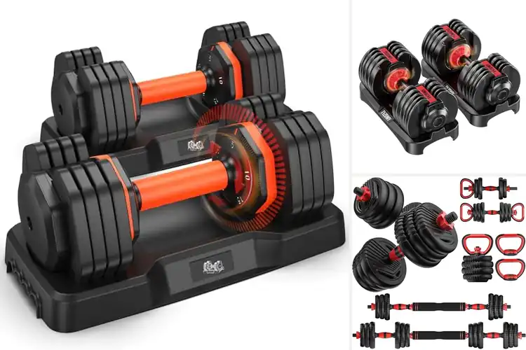 Detailed view of Best Adjustable Dumbbell Sets