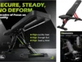Top 10 Adjustable Weight Benches for Home Workouts