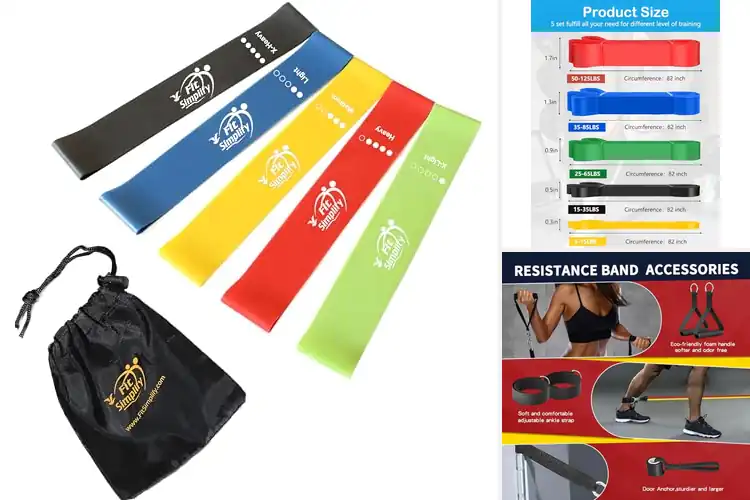 Detailed view of Best All Purpose Exercise Bands Set
