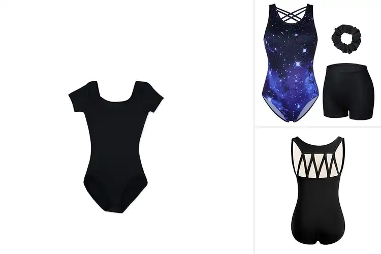 Detailed view of Best Athletic Dance Leotards for Girls