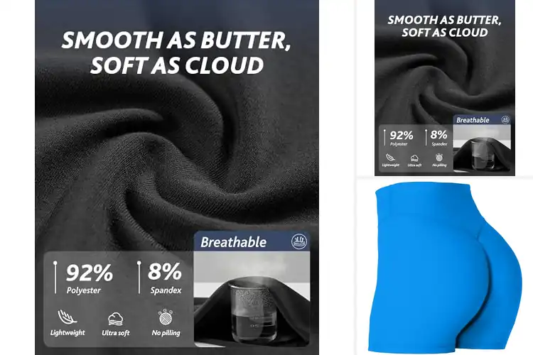 Detailed view of 10 Best Biker Shorts for All-Day Comfort & Style