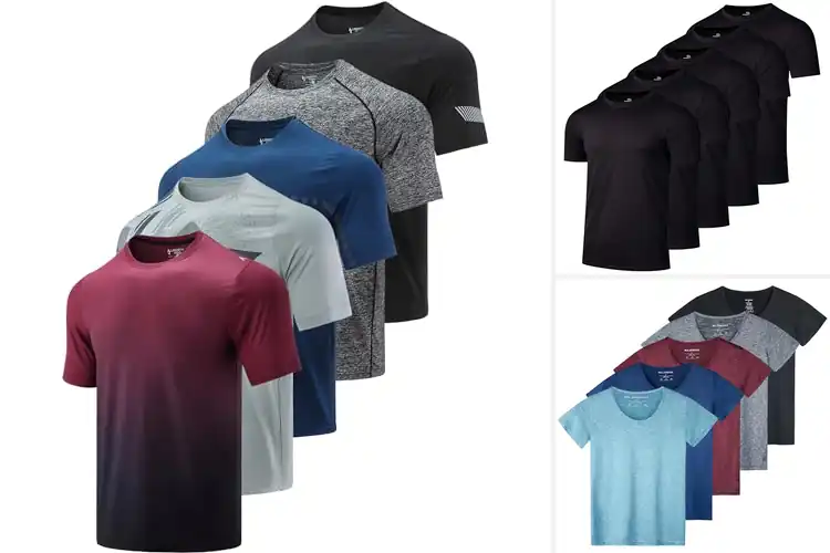 Detailed view of 10 Best Bulk Gym Shirts Sets for Ultimate Comfort & Style