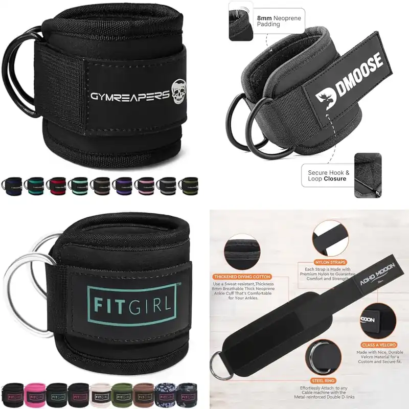 10 Best Cable Machine Ankle Straps for Power & Comfort