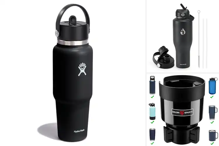 Detailed view of Best Car Cup Holder Water Bottles