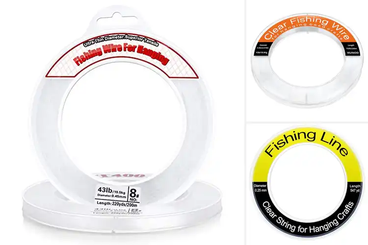 Detailed view of Best Clear Fishing String With Plastic Roller