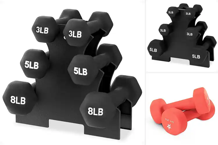 Detailed view of 10 Best Color Coded Dumbbells for Quick Identification