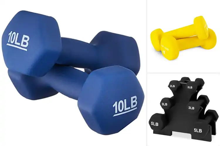 Detailed view of 10 Best Color-Coded Neoprene Dumbbells: Easy Home Workouts