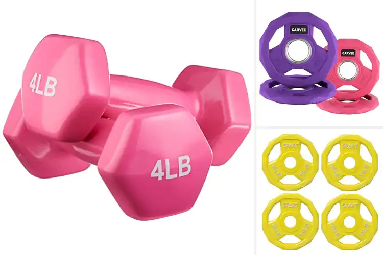 Detailed view of Best Color Coded Weights For Quick Identification