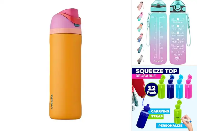 Detailed view of Best Colorful Water Bottles