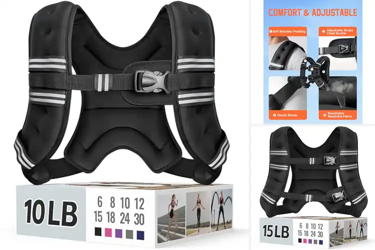 Detailed view of Best Comfort Weight Vest: Top 10 Picks for Enhanced Workouts