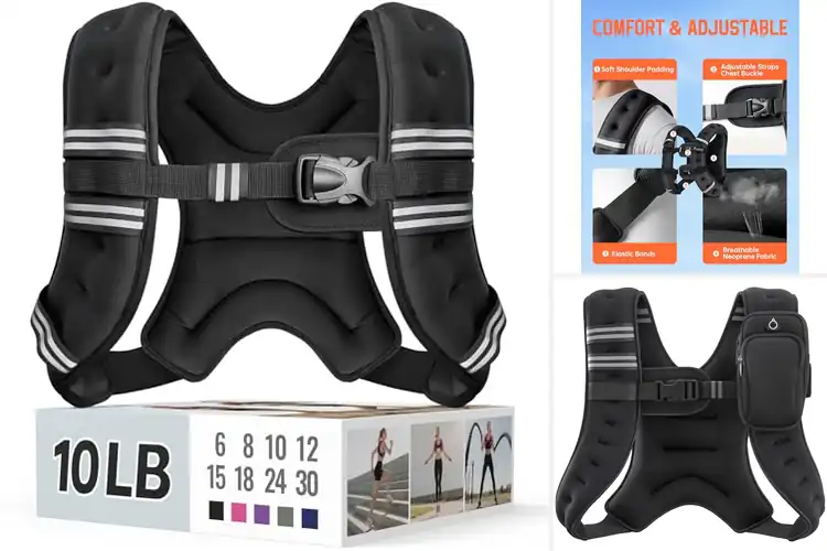 Detailed view of Best Comfortable Weighted Vest For Long Sessions