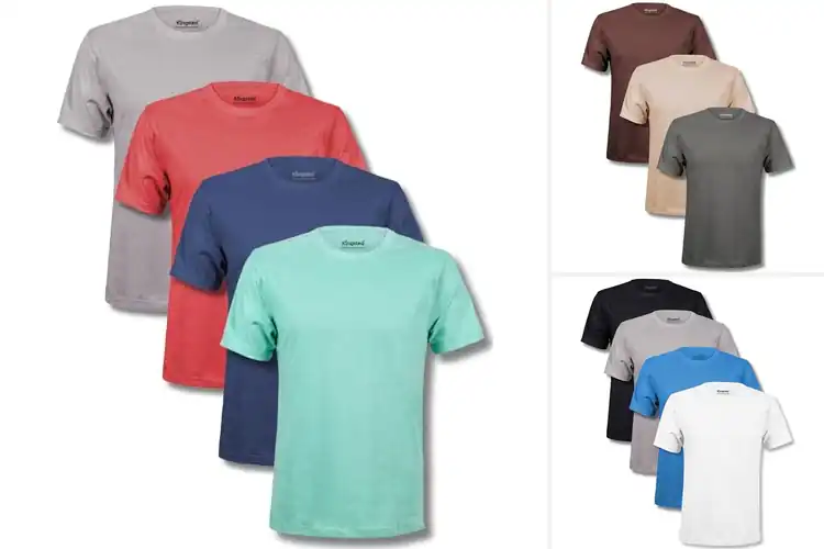 Detailed view of 10 Best Crew Neck Tees for Comfort & Perfect Fit
