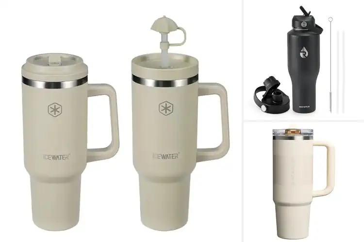 Detailed view of 10 Best Cupholder Compatible Water Bottles: Leak-Proof Grab