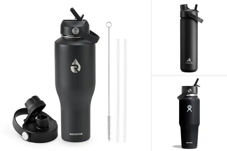 Detailed view of 10 Best Cupholder-Fit Water Bottles: Stay Cold on the Go